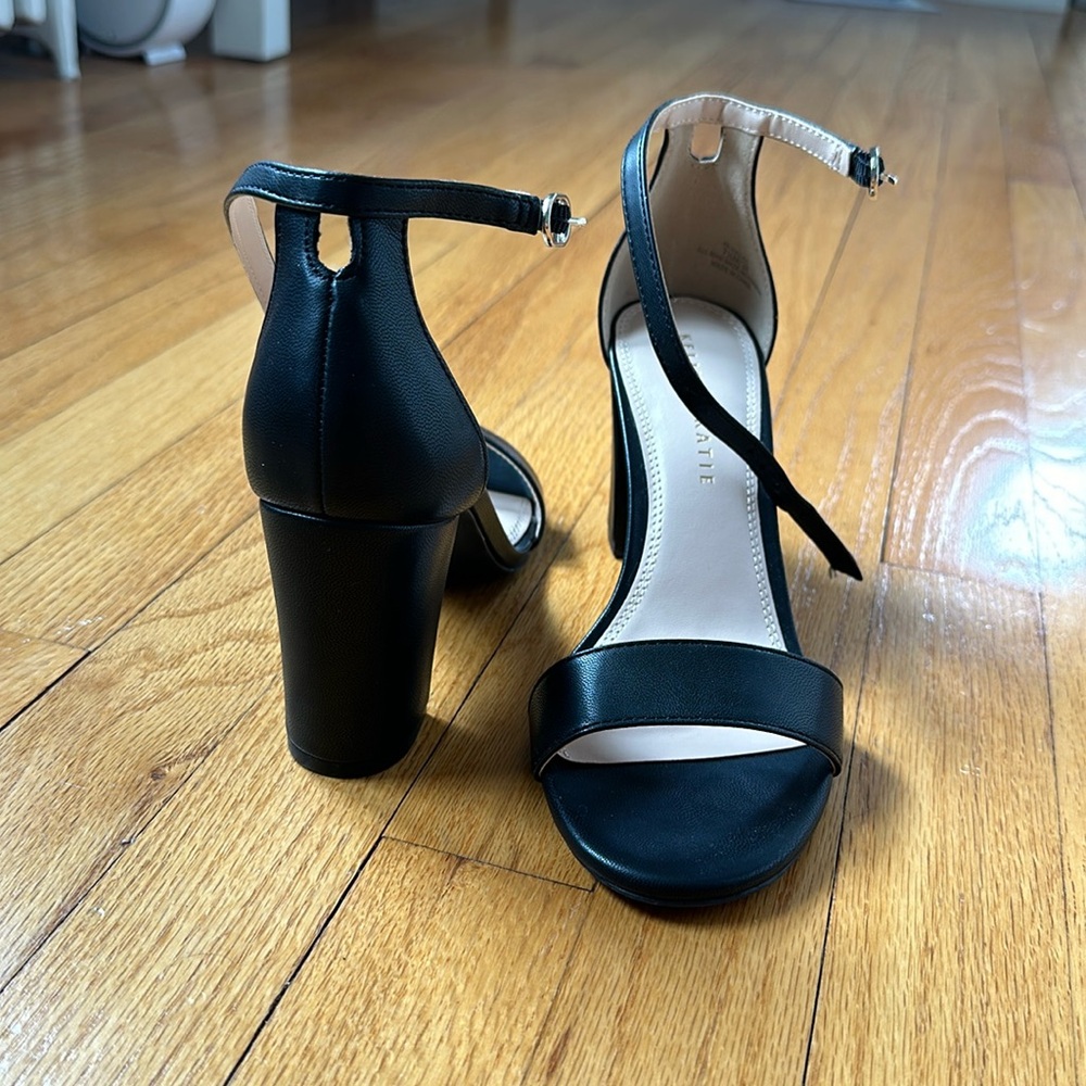 black heels